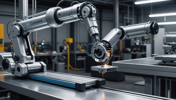 Pinces de préhension pneumatiques et guidage par vision 3D